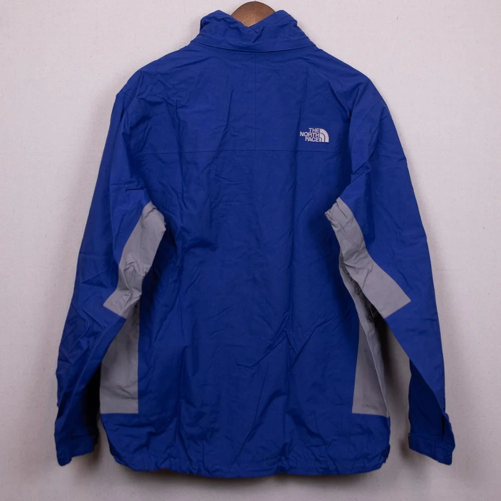 The North Face Performance blue zip up shell jacket-L